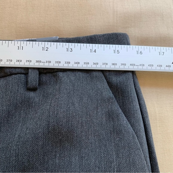 TALBOTS Cambridge Pant Women’s 8P Petite Straight Leg Stretch Grey Pull On NWT - Picture 6 of 11